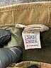 Lands' End 100% Cotton Yellow Cargo Pants Size 10 - 12 - photo 3