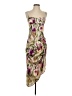 Cider Floral Tan Cocktail Dress Size XS - photo 1