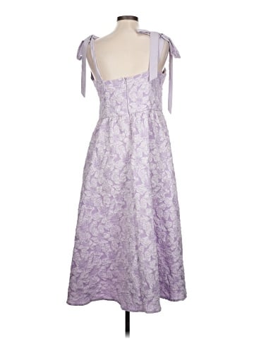 Flat White Cocktail Dress (view 2)