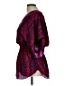 Devlin 100% Polyester Red 3/4 Sleeve Blouse Size L - photo 5