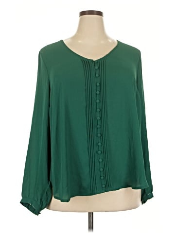 Torrid Long Sleeve Blouse (view 1)