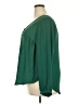 Torrid 100% Polyester Green Long Sleeve Blouse Size 2X Plus (2) - photo 5