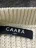 CAARA Solid Ivory Turtleneck Sweater Size S - photo 7