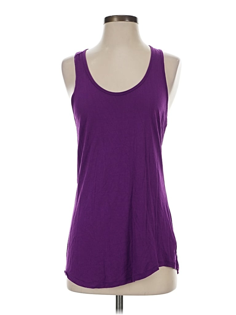 Pre-owned Cabi Active Tank Top In Purple
