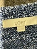 Ann Taylor LOFT Chevron-herringbone Blue Pullover Sweater Size M - photo 7