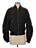 Topshop 100% Polyester Solid Black Jacket Size 2 - photo 1