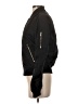 Topshop 100% Polyester Solid Black Jacket Size 2 - photo 5