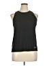 Nike 100% Polyester Black Active Tank Size XL - photo 1