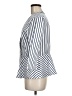 Boston Proper 100% Polyester Stripes White Blazer Size M - photo 5