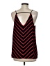 Ann Taylor LOFT 100% Polyester Black Sleeveless Top Size M - photo 2