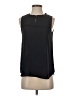 Ann Taylor 100% Polyester Black Sleeveless Blouse Size XS - photo 1