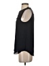 Ann Taylor 100% Polyester Black Sleeveless Blouse Size XS - photo 5