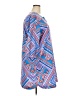 Coolibar 100% Polyester Print Blue Casual Dress Size XXL - photo 4