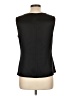 St. John Black Sleeveless Blouse Size 10 - photo 2