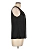 St. John Black Sleeveless Blouse Size 10 - photo 4