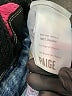 Paige 100% Viscose Hearts Blue Jeans Size 26 waist - photo 5