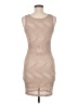Forever 21 Chevron-herringbone Tan Cocktail Dress Size M - photo 2