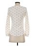 Plush Polka Dots White Pullover Sweater Size S - photo 2