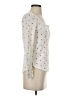 Plush Polka Dots White Pullover Sweater Size S - photo 4