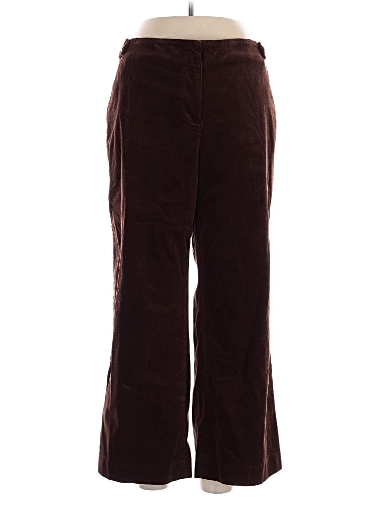 Pre-owned Talbots Casual Pants In Burgundy