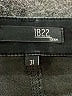 1822 Denim Solid Black Shorts Size 31 waist - photo 3