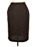 Studio C 100% Polyester Solid Brown Formal Skirt Size 14 - photo 1