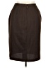 Studio C 100% Polyester Solid Brown Formal Skirt Size 14 - photo 2