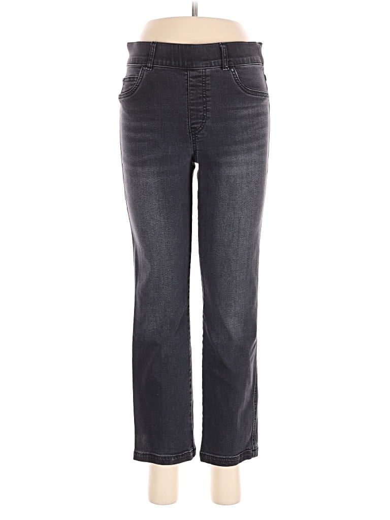 Pre-owned Spanx Jeans In Gray