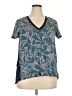 Unbranded Tweed Teal Short Sleeve T-Shirt Size 1X (estimated) - photo 1