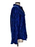 Equipment Animal Print Blue Long Sleeve Blouse Size L - photo 4