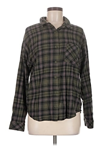 Vans Long Sleeve Button-Down Shirt (view 1)