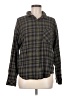 Vans Plaid Green Long Sleeve Button-Down Shirt Size M - photo 1