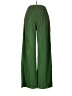 Zara 100% Polyester Green Casual Pants Size M - photo 1