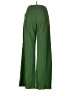 Zara 100% Polyester Green Casual Pants Size M - photo 2