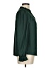 Ann Taylor LOFT 100% Polyester Green Long Sleeve Blouse Size M - photo 4