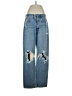 AGOLDE 100% Cotton Graphic Blue Jeans Size 27 waist - photo 1