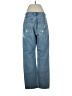AGOLDE 100% Cotton Graphic Blue Jeans Size 27 waist - photo 2