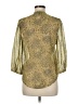 Fei Animal Print Green 3/4 Sleeve Blouse Size 6 - photo 2