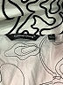 Samuel Dong Silver 3/4 Sleeve Blouse Size S - photo 7