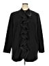 Dennis by Dennis Basso Black Coat Size 2X - photo 1