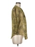 Fei Animal Print Green 3/4 Sleeve Blouse Size 6 - photo 4