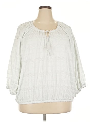 Skye's The Limit 3/4 Sleeve Blouse (view 1)