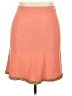 Assorted Brands Solid Orange Pink Wool Skirt Size XXL - photo 1