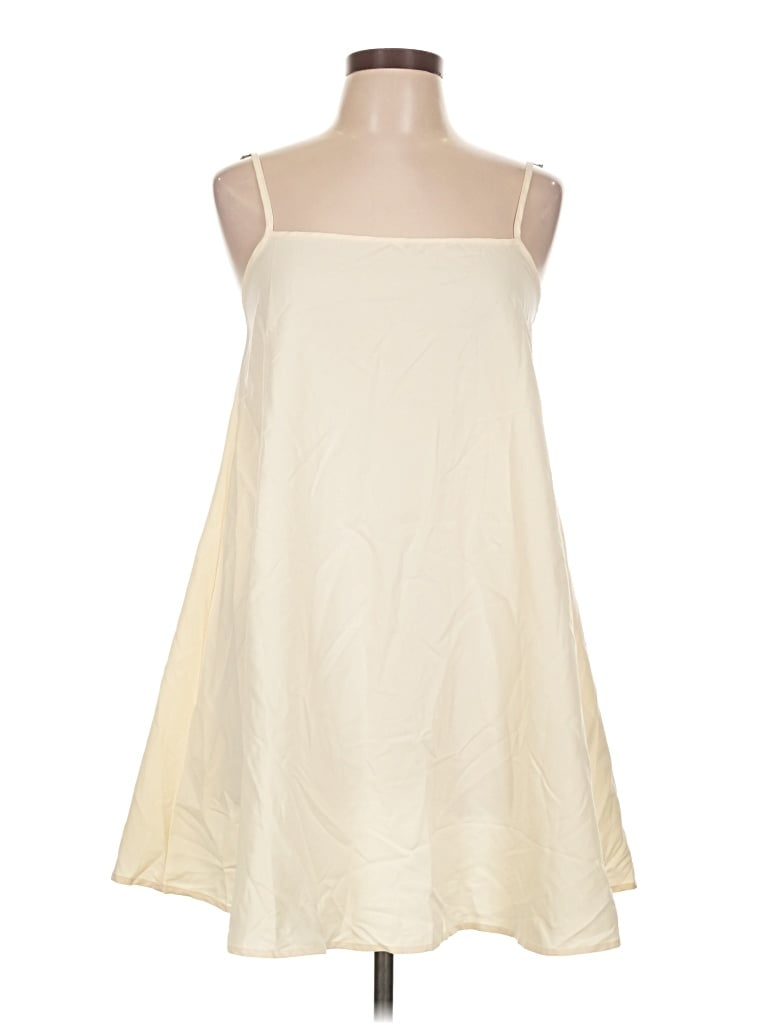 Pre-owned Shein Casual Dress In Ivory