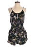 Old Navy Floral Black Romper Size S - photo 1