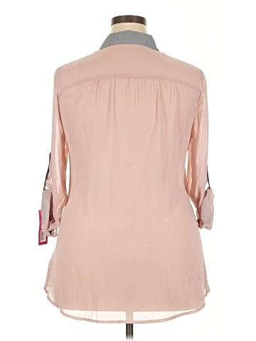 Xhilaration 3/4 Sleeve Blouse (view 2)