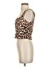 Cherry Mellow 100% Polyester Brown Sleeveless Top Size S - photo 5