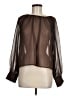 Old Navy 100% Polyester Brown Long Sleeve Blouse Size M - photo 1