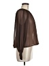 Old Navy 100% Polyester Brown Long Sleeve Blouse Size M - photo 4