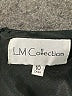 LM Collection 100% Polyester Solid Black Cocktail Dress Size 10 - photo 7